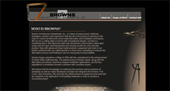 Desktop Screenshot of brownsarch.biz